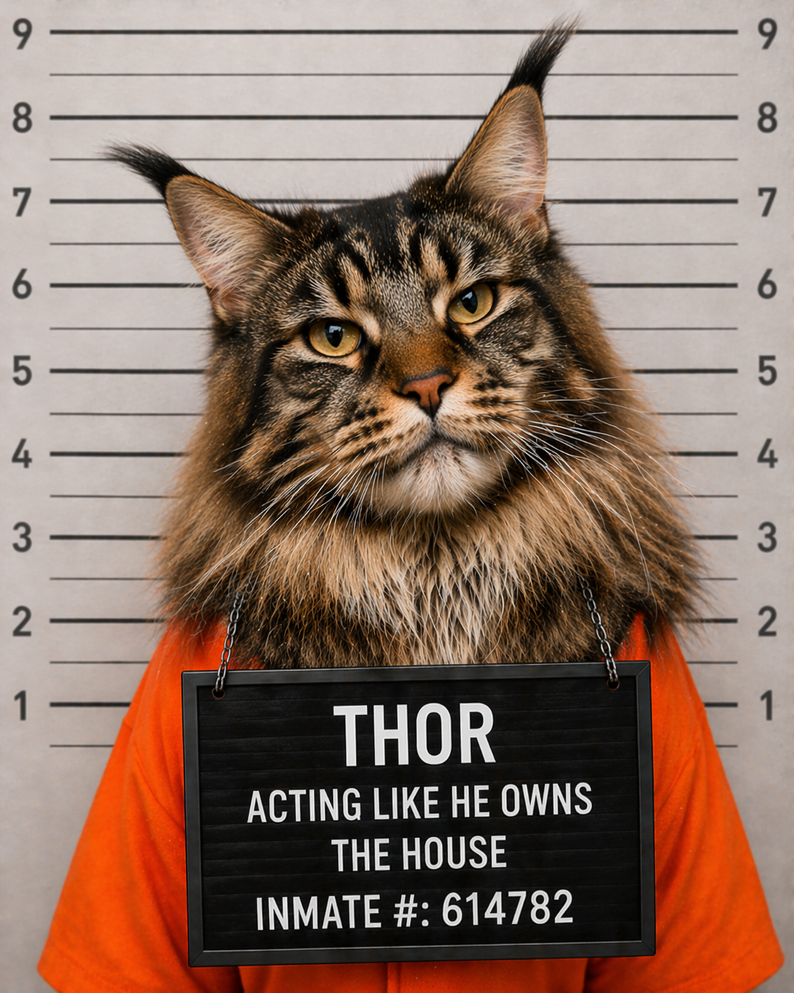 Pet mugshot example