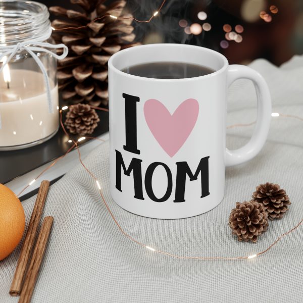 I Heart Mom - Mug - Image 3