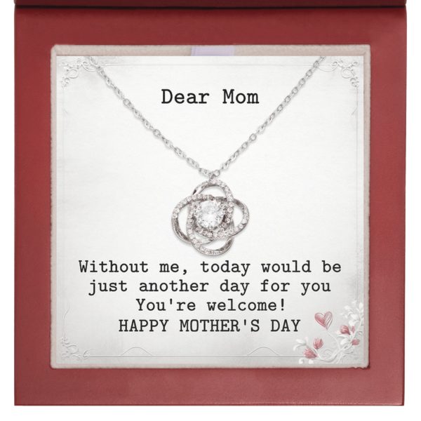 Dear Mom - Without Me Today Would Be Just Another Day