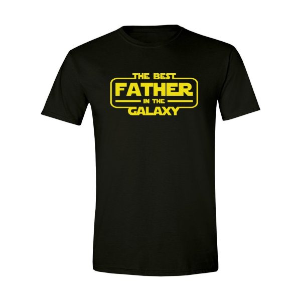 001 - Dad Tee - The Best Father In The Galaxy