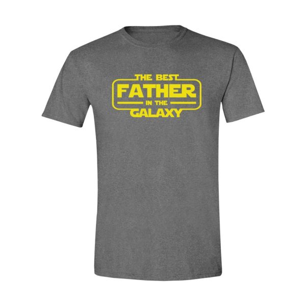 001 - Dad Tee - The Best Father In The Galaxy - Image 2