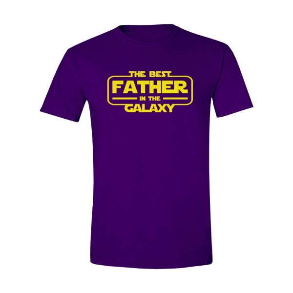 001 - Dad Tee - The Best Father In The Galaxy - Image 4