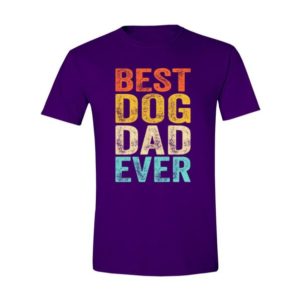 013 - Dad Tee - Best Dog Dad Ever - Image 4